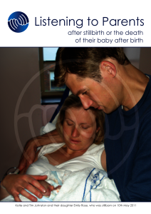 After Stillbirth Or The Death Of Their Baby After Birth