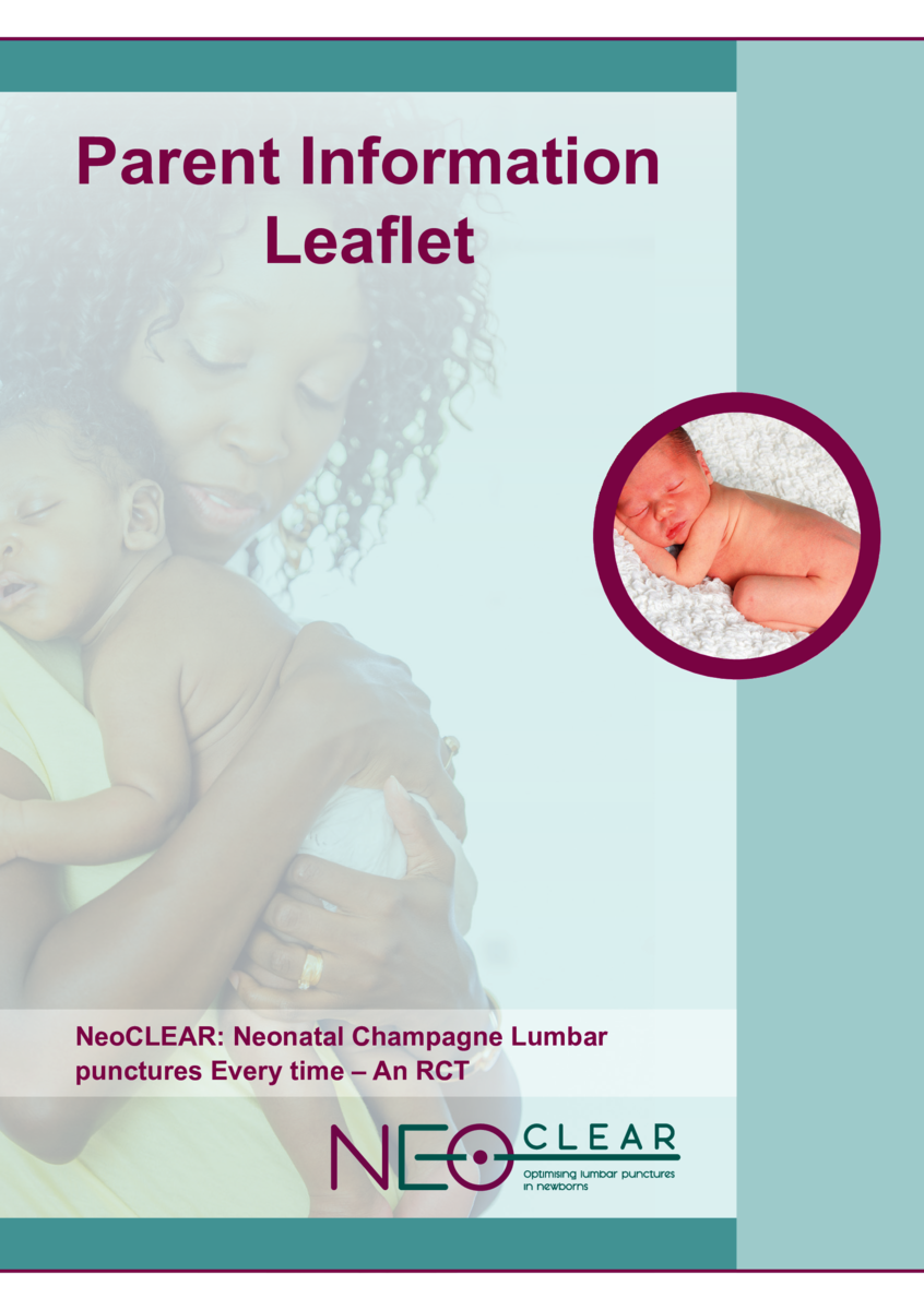 NeoCLEAR Parent Information Leaflet. Thumbnail preview of the file.