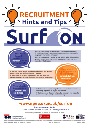 SurfON Hints & Tips Poster. Thumbnail preview of the file.