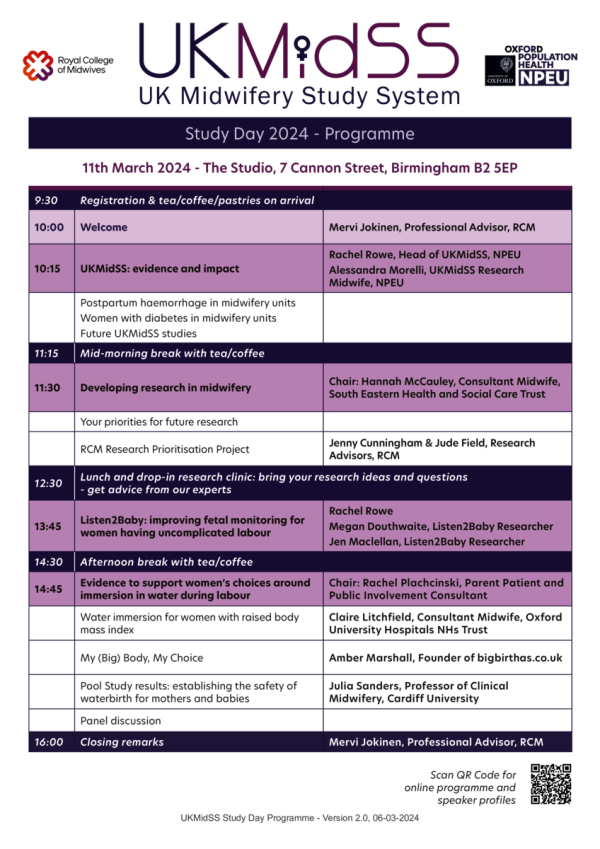 OxPop Global Maternal and Perinatal Mental Health Event Programme. Thumbnail preview of the file.