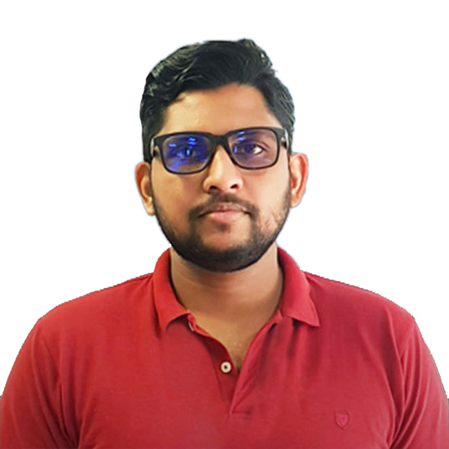 Portrait of Lahiru Sandaruwan Illayaparachchi