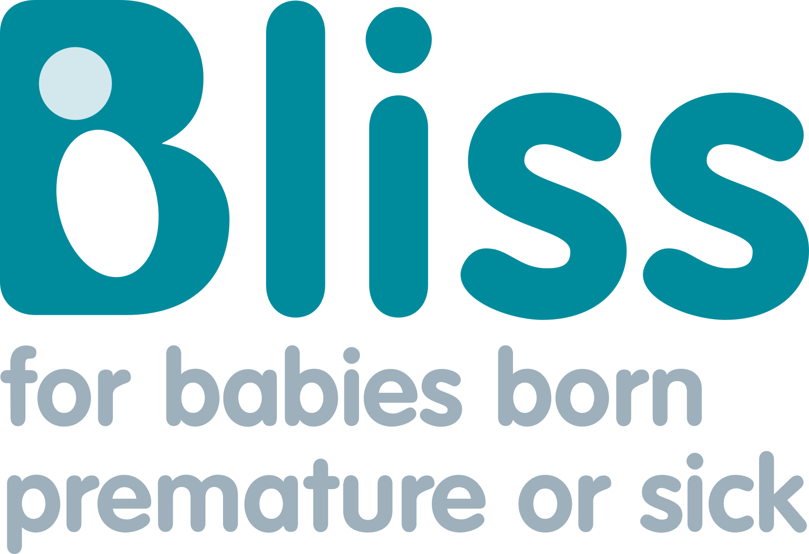Logo: Bliss: For babies born premature or sick