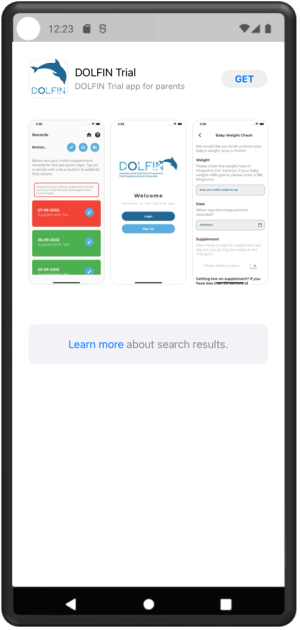 DOLFIN App - Apple Screenshot