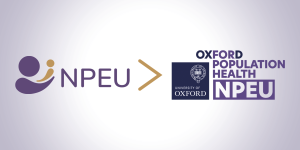 Image of old NPEU logo and the new NPEU Logo