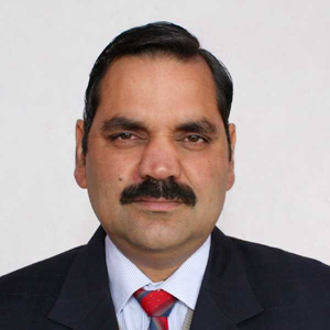 Portrait of Omesh Kumar Bharti